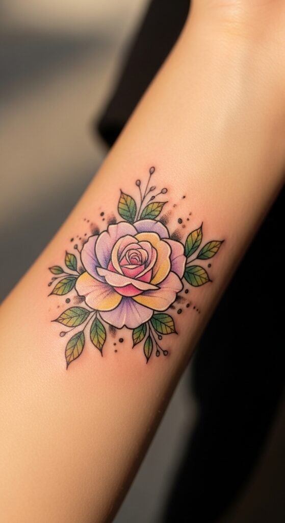 Floral Tattoos for Women