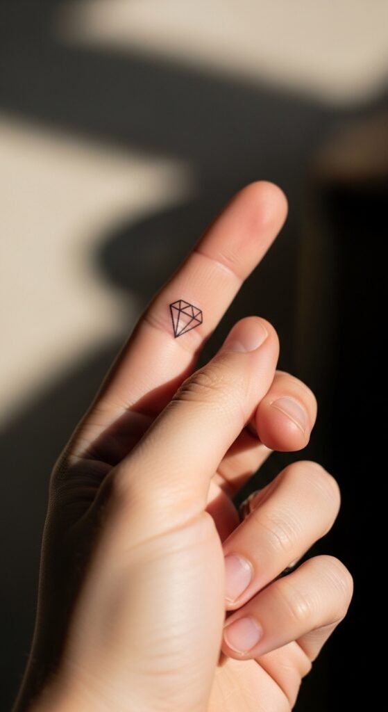 Tiny Diamond Shape