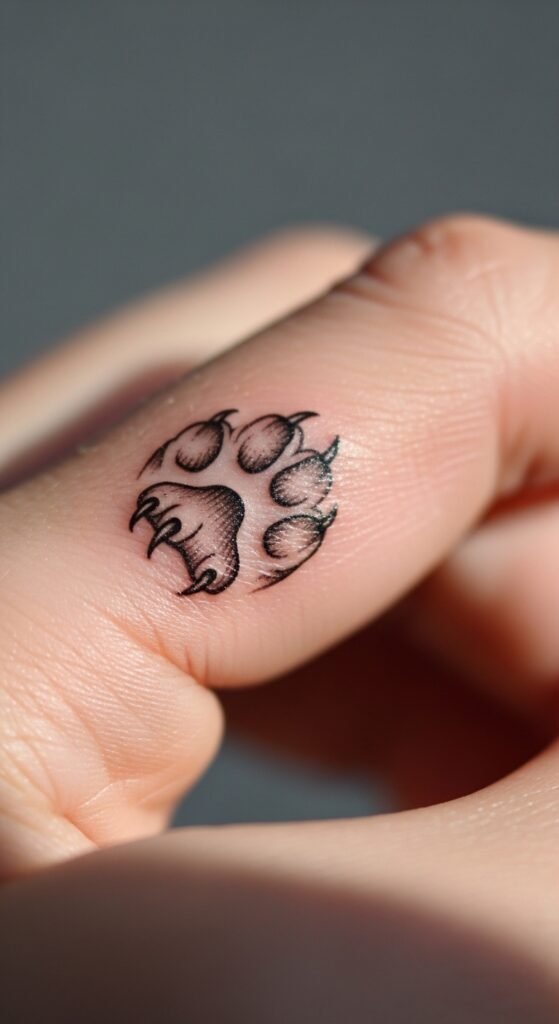 Tiny Paw Print