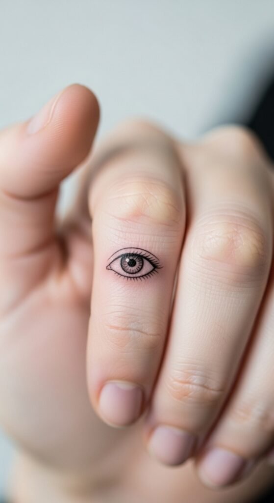 Minimalist Eye Symbol