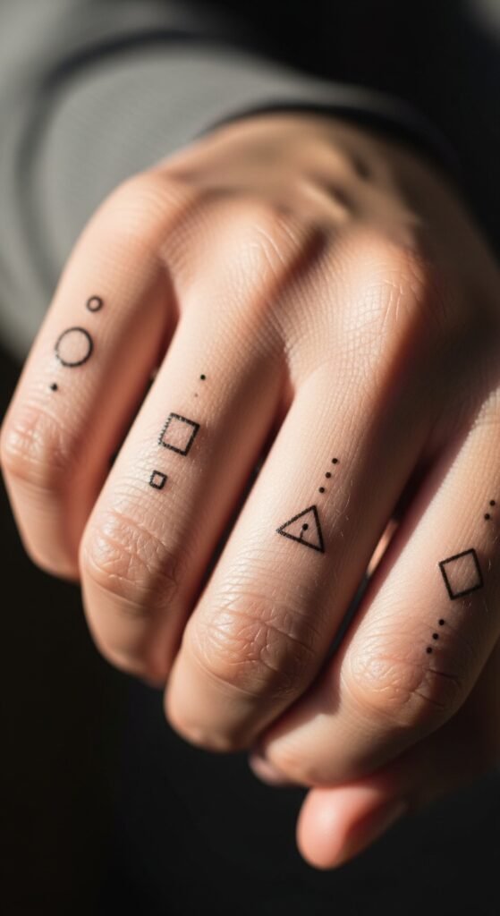 Tiny Geometric Shapes