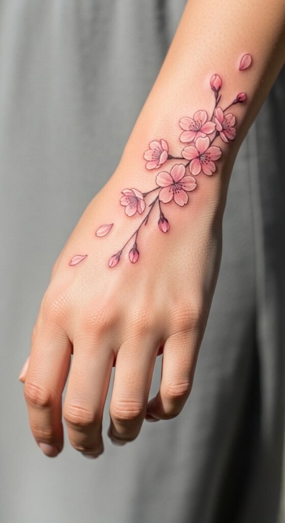 Cherry Blossom Cluster