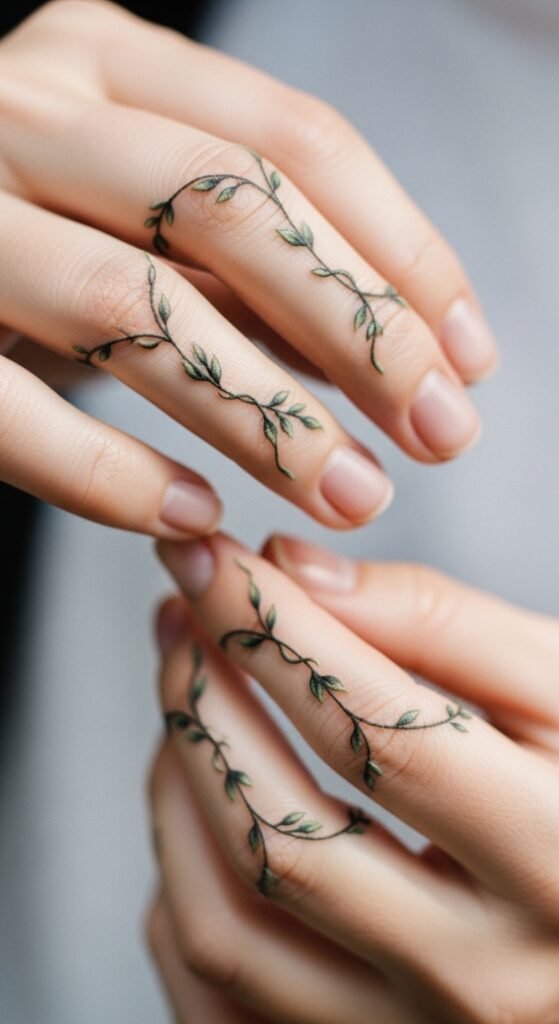 Vine Wrap Around Fingers