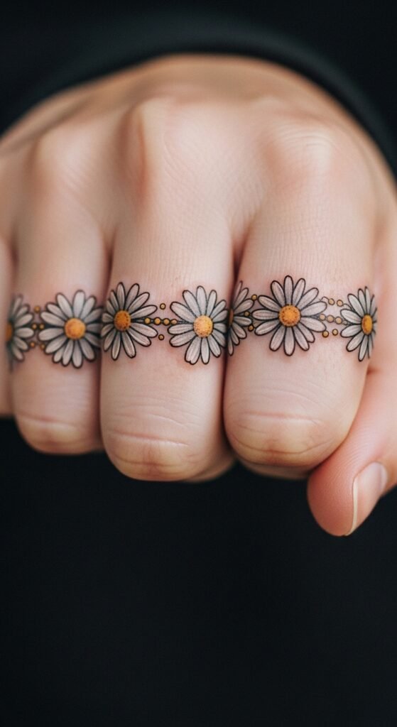 Daisy Chain Across Knuckles