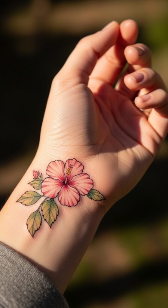 Soft Hibiscus Accent