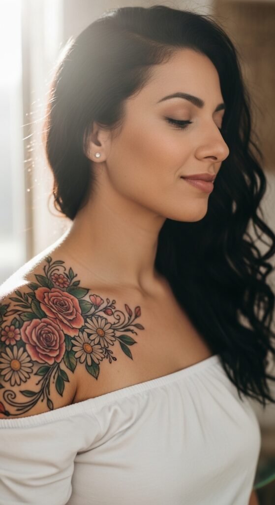Shoulder Tattoos for Women