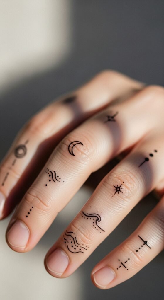 Finger Tattoos