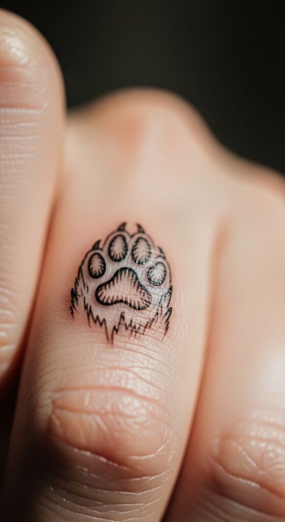 Tiny Paw Print