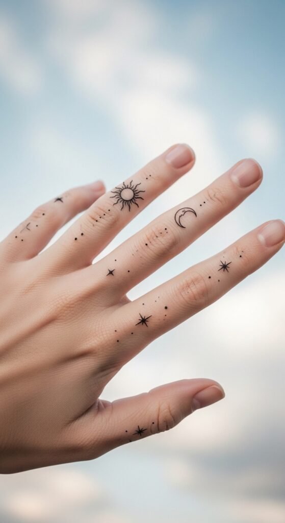 Tiny Celestial Symbols