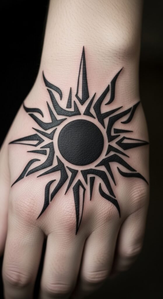 Tribal Sun Design