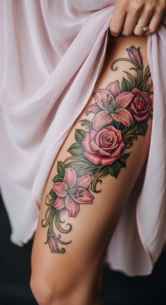 Thigh Tattoos for Women