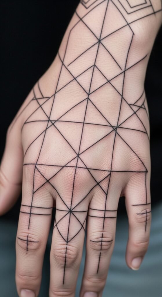 Line Work Tattoo