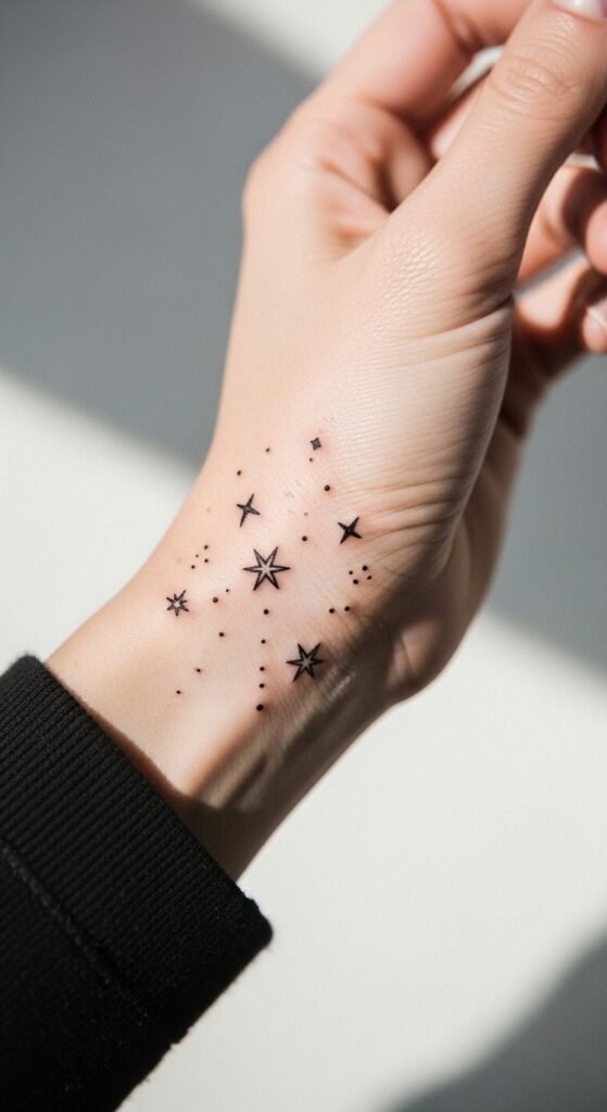 Star Hand Tattoo