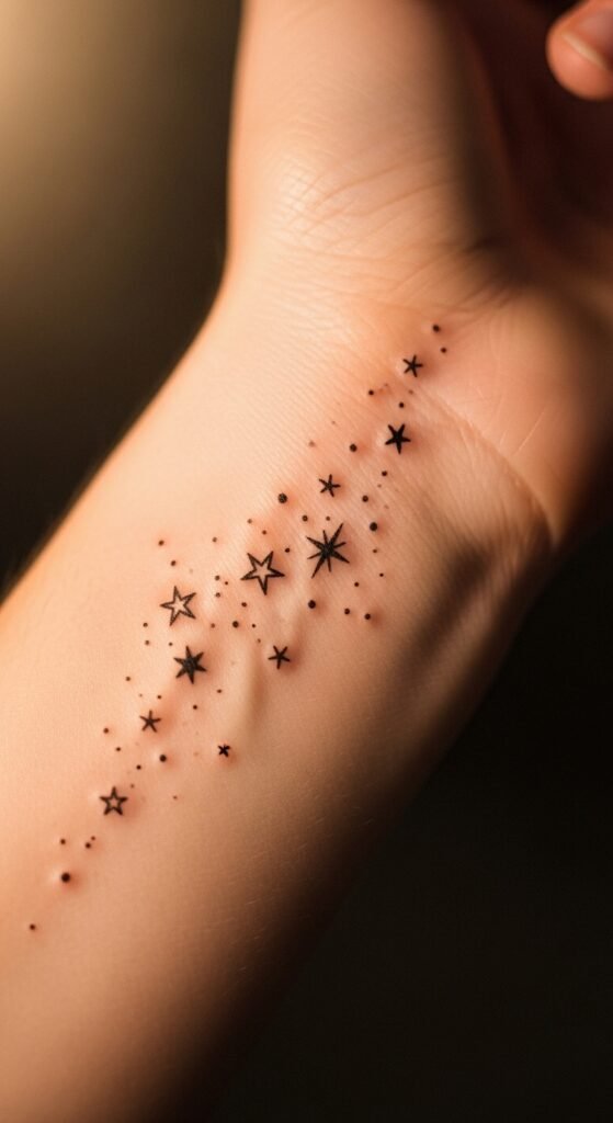 Tiny Star Cluster on the Wrist