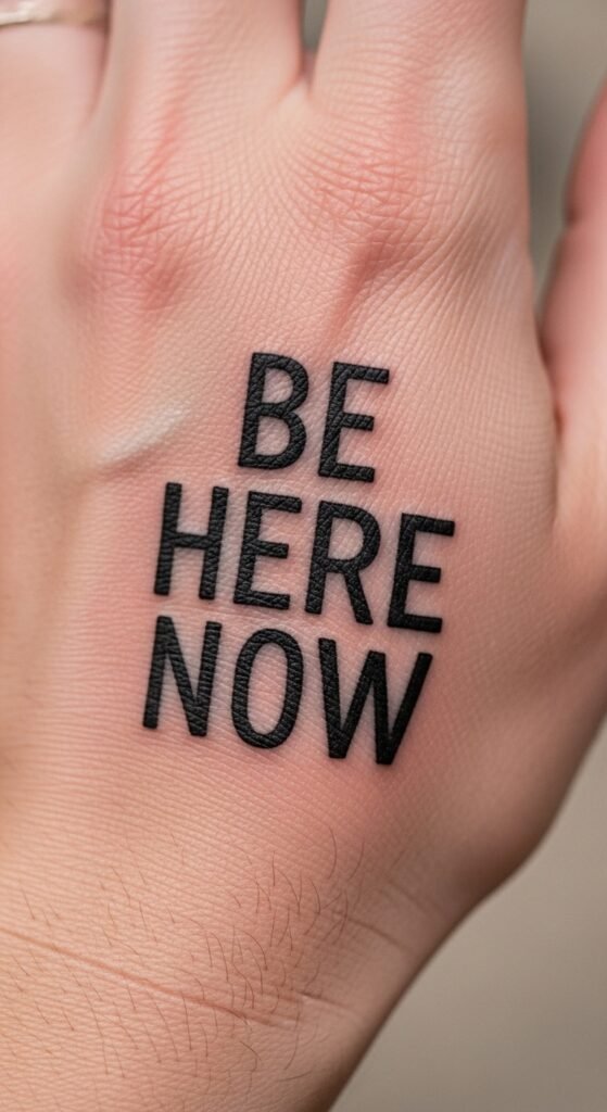 Be Here Now