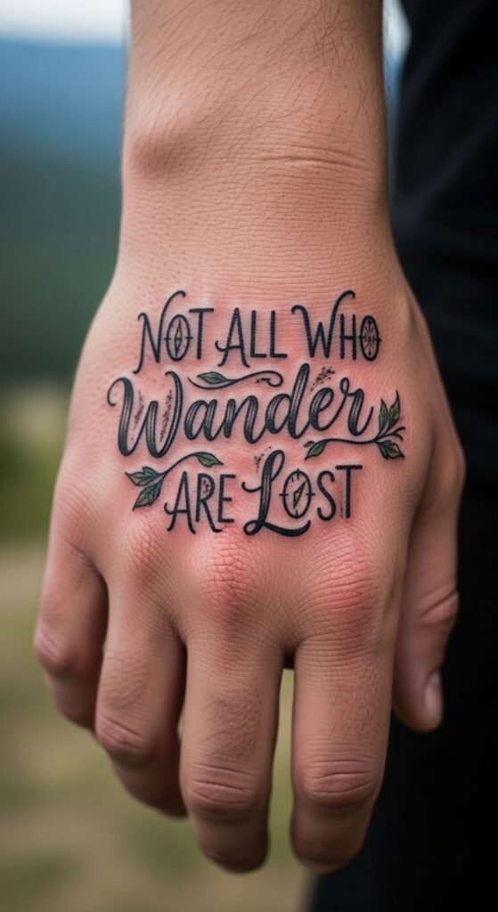 Not All Who Wander Are Lost