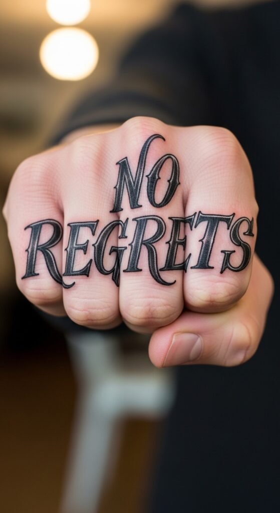 No Regrets
