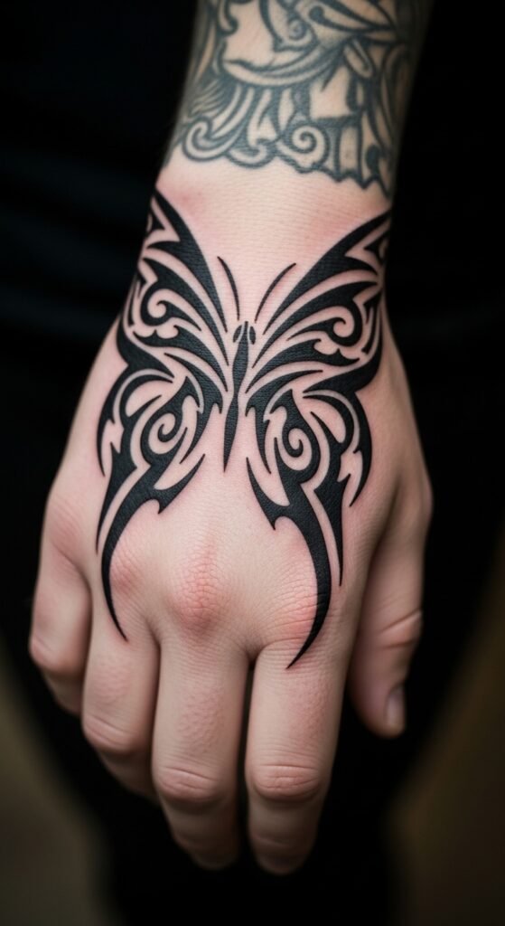 Tribal Butterfly Wings