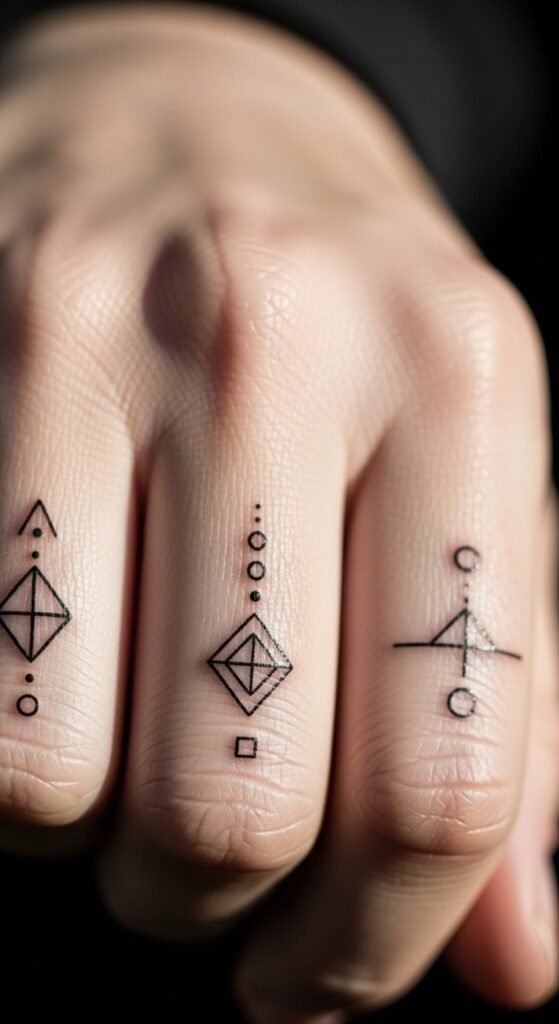 Tiny Geometric Shapes