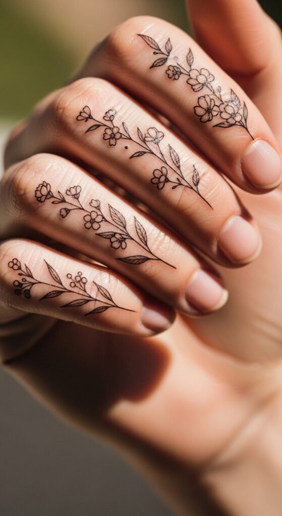 Minimalist Floral Sprigs