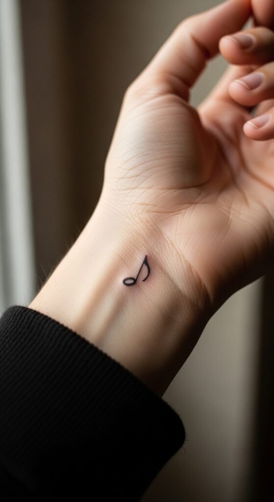 Minimalist Music Note