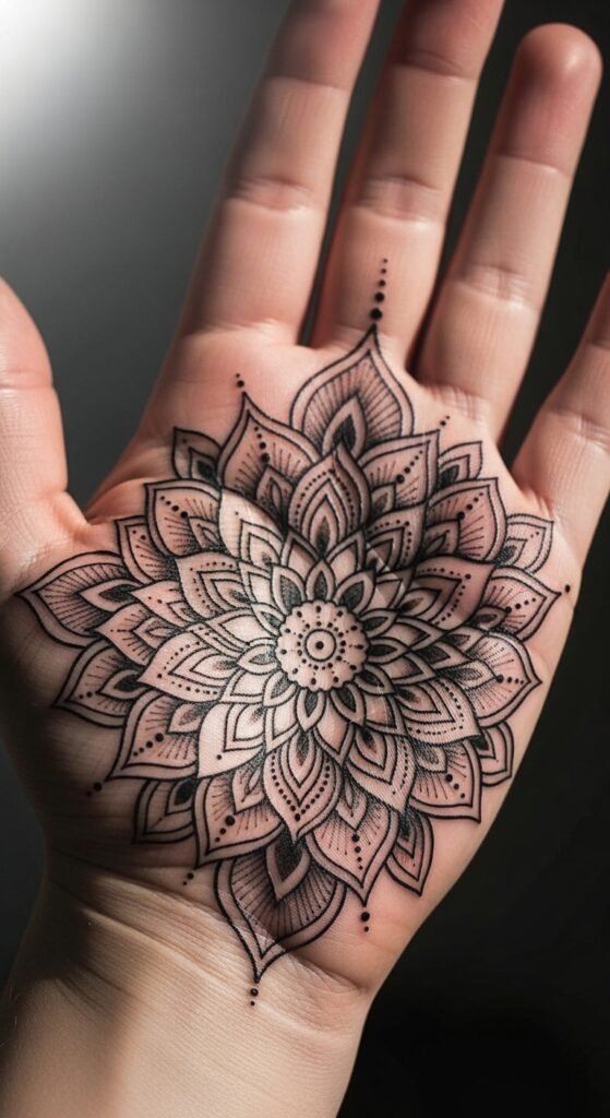 Full Palm Mandala
