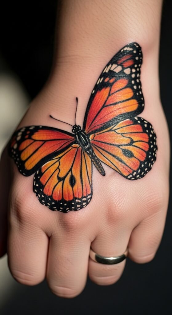 Colorful Realistic Butterfly
