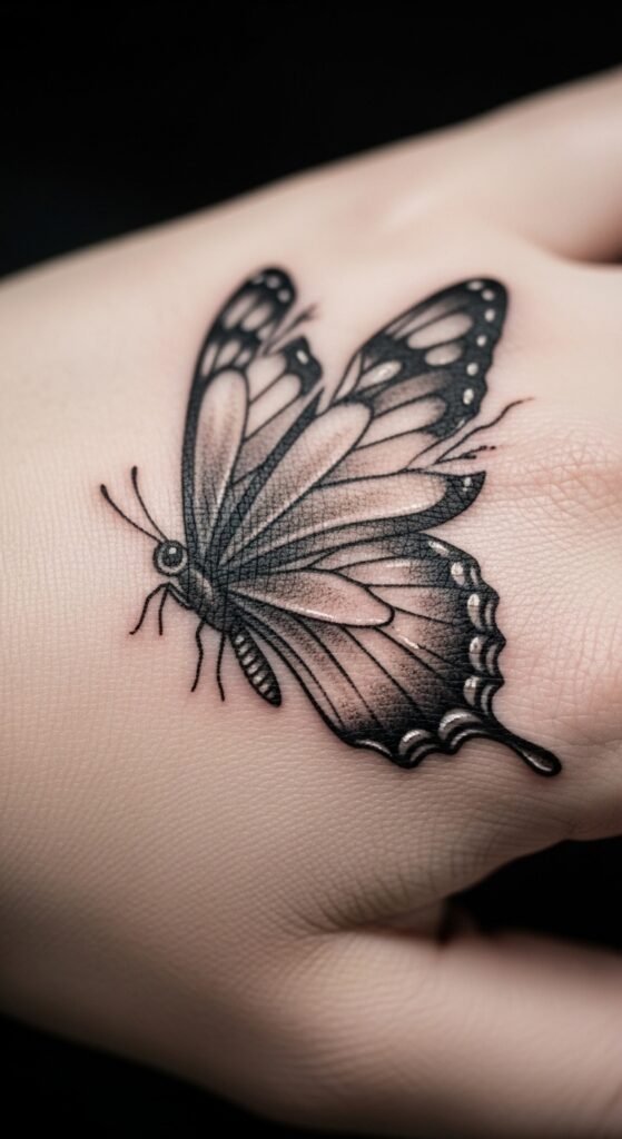 Broken Wing Butterfly