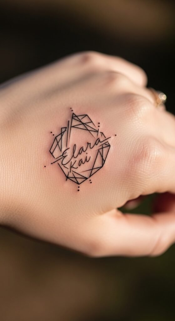 Name Hidden in a Symbol