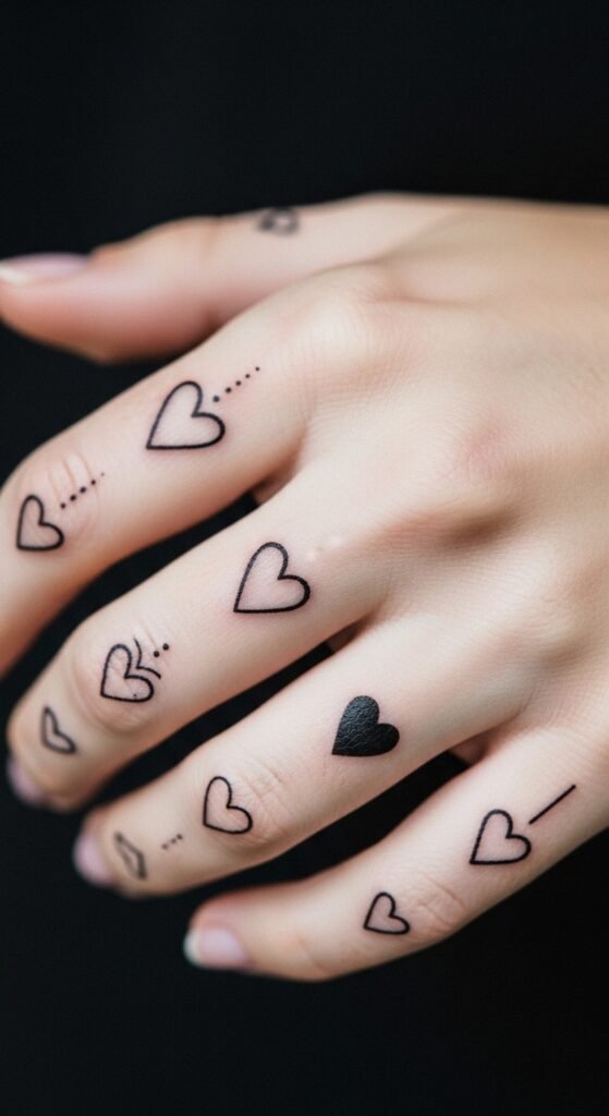 Heart Hand Tattoo