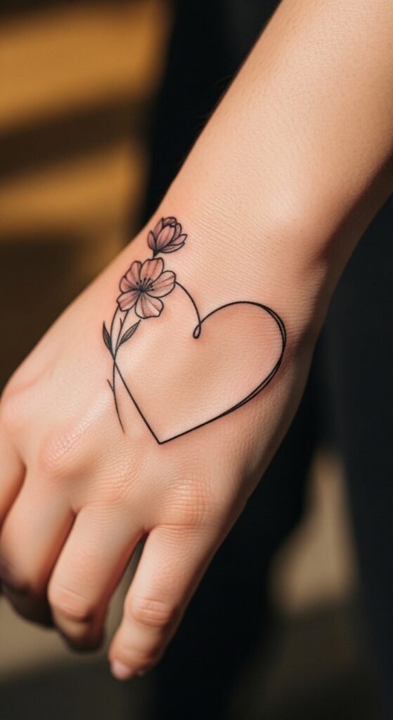 Heart and Flower Combo