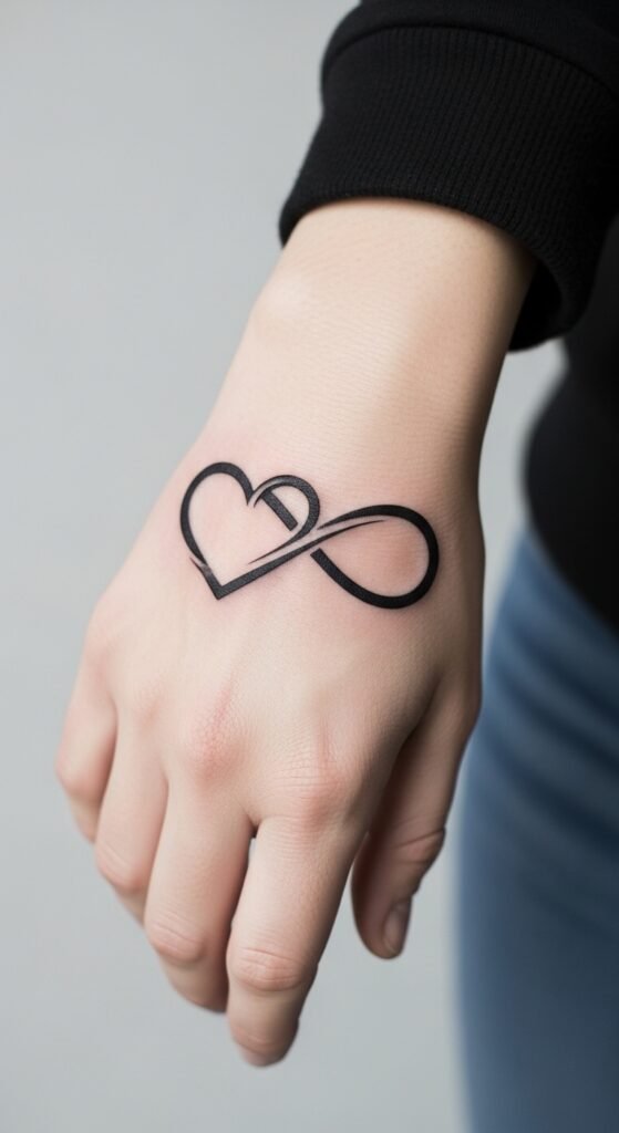 Heart with Infinity Symbol