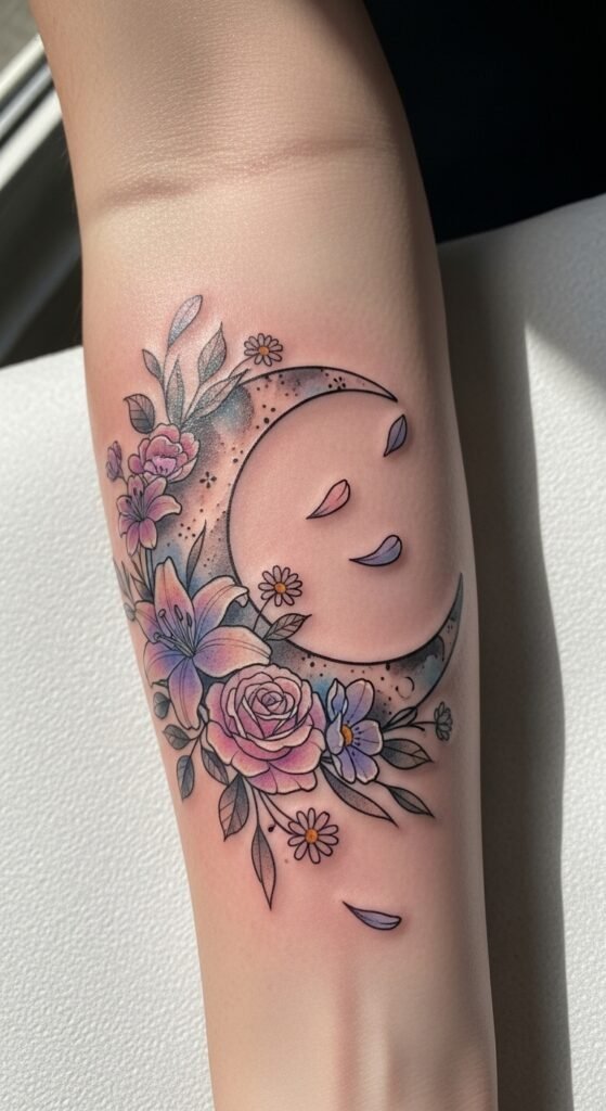 Moon and Flower Combo