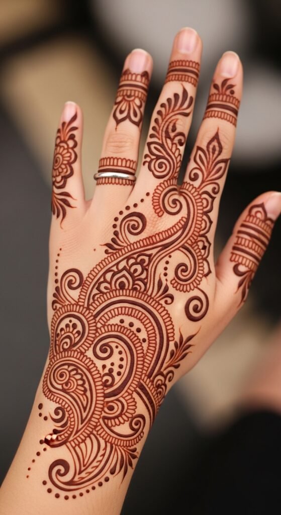 Paisley Swirls and Curves