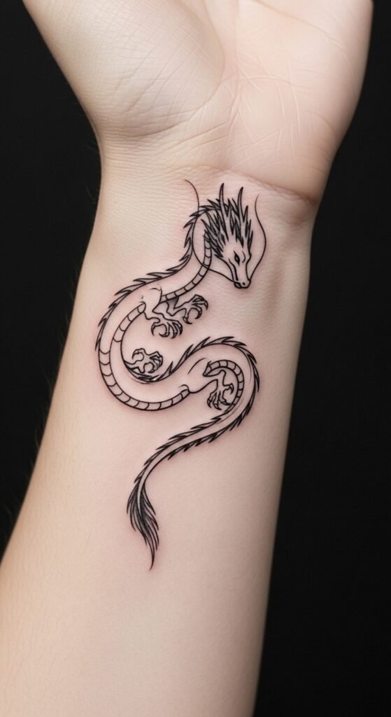 Dragon on the Wrist