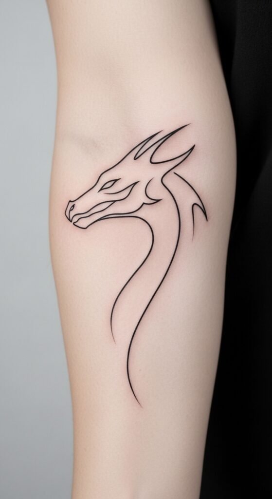 Abstract Dragon Head