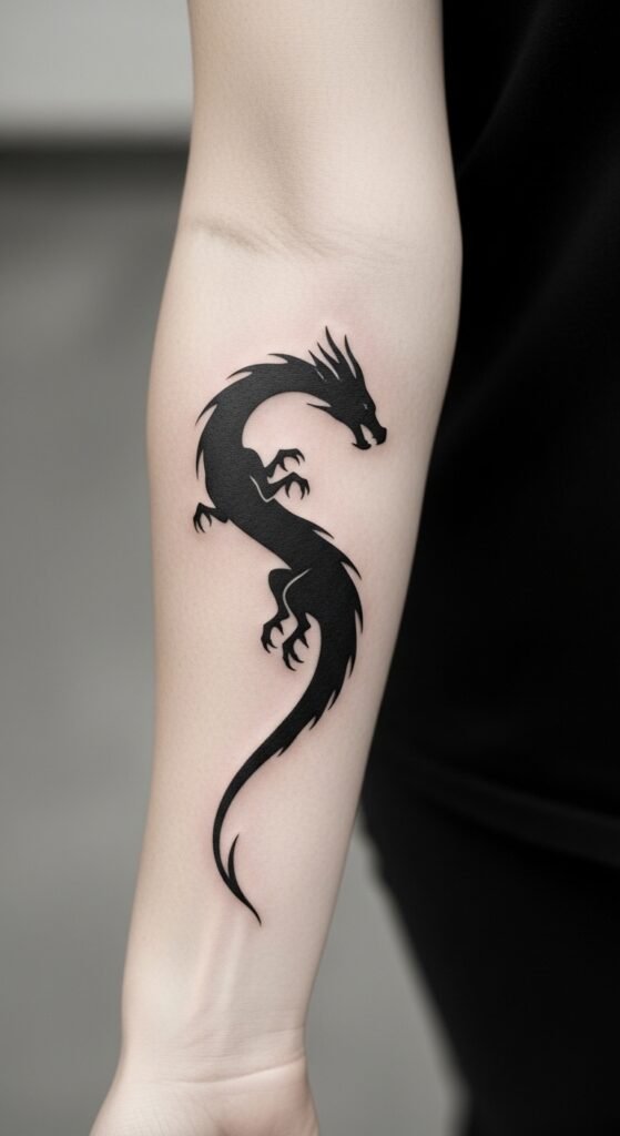 Classic Dragon Silhouette