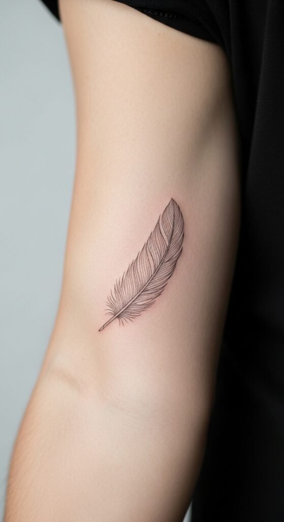 Simple Feather Design