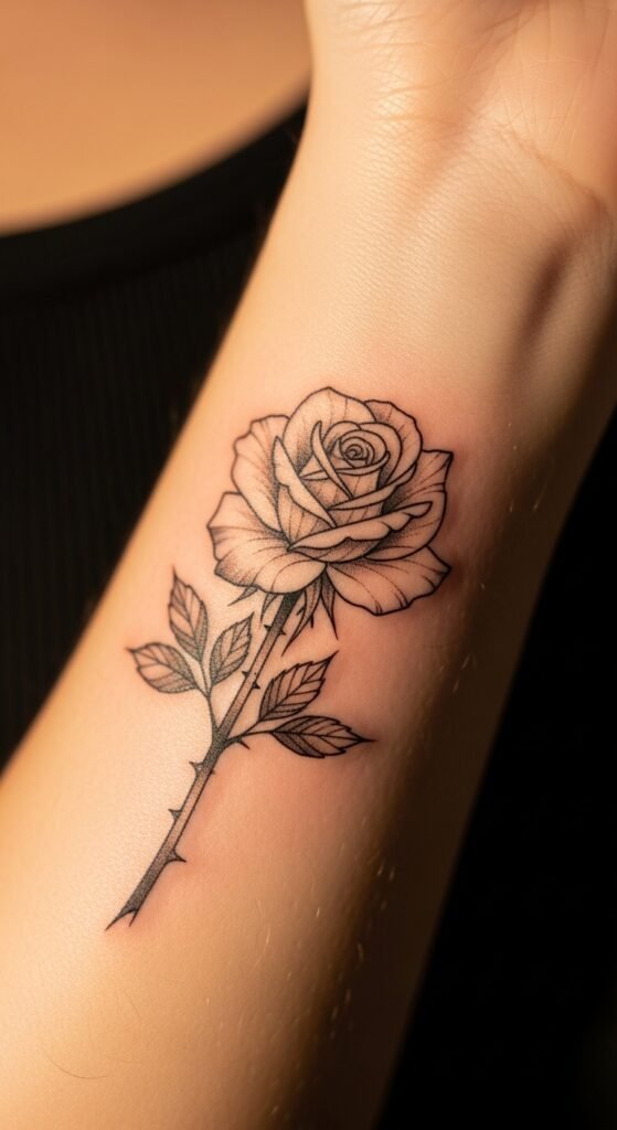 Rose Tattoos for Women