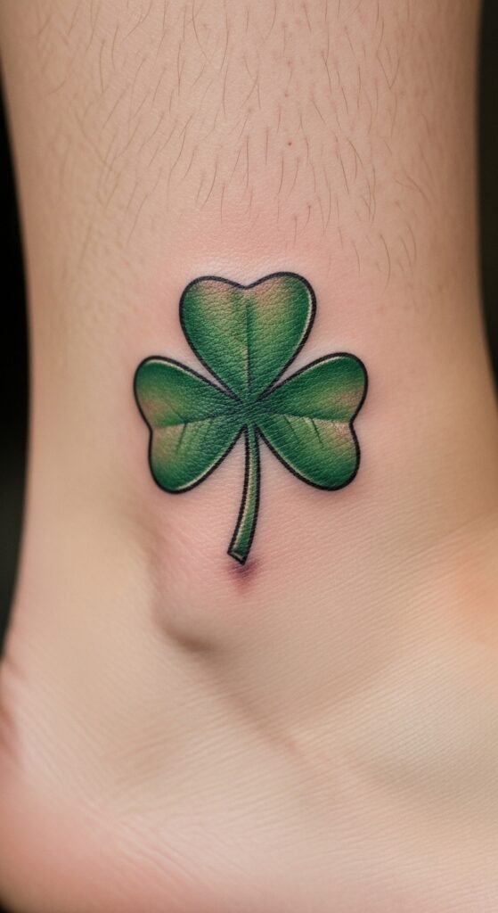 Shamrock With Soft Shadow Effect