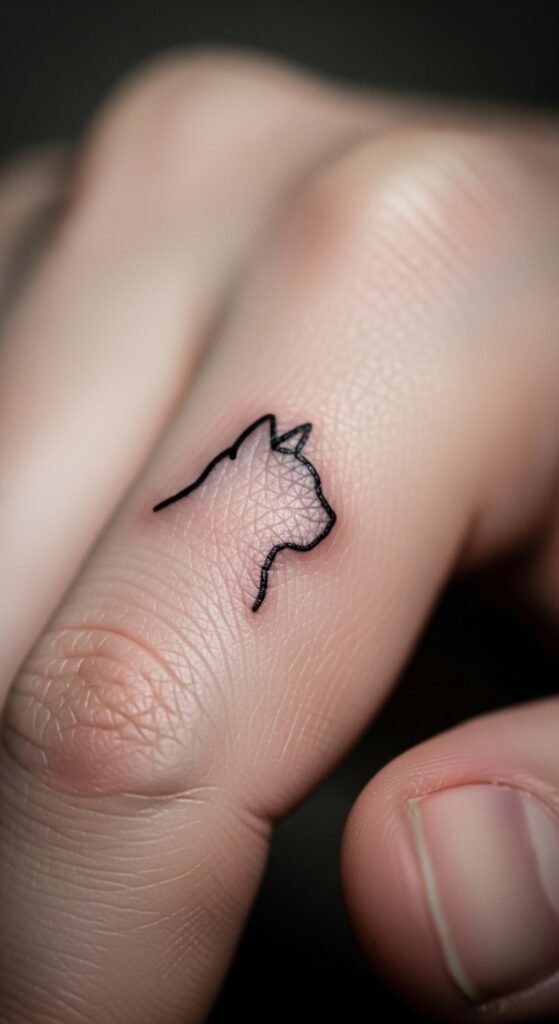 Tiny Animal Silhouettes