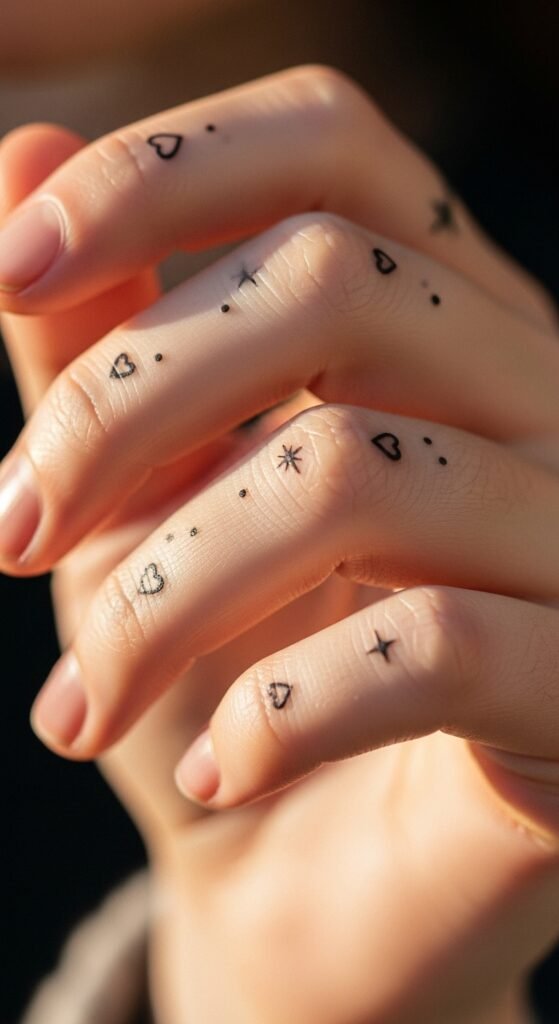 Tiny Hearts and Stars Mix