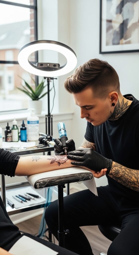 Work With a Skilled Tattoo Artist