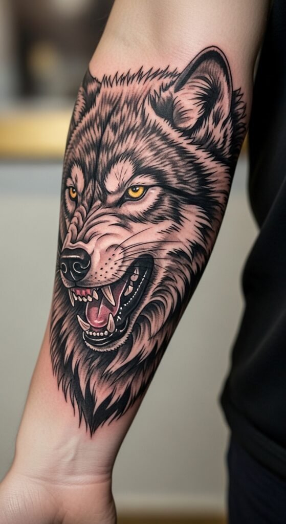 Wolf Tattoo