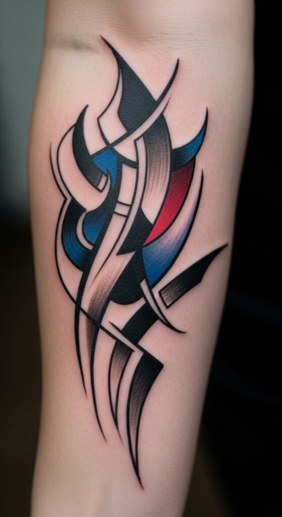 Abstract Art Tattoo