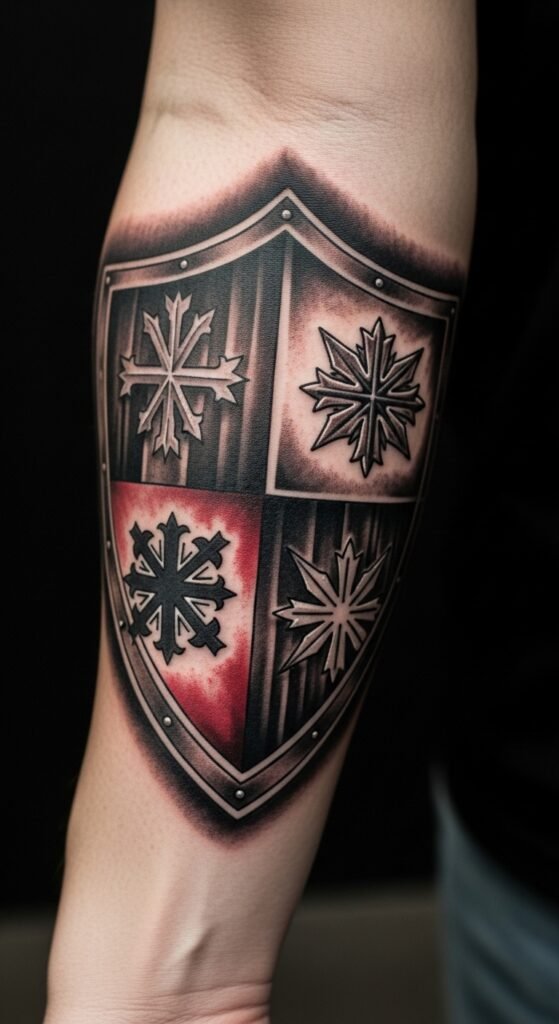 Shield Tattoo