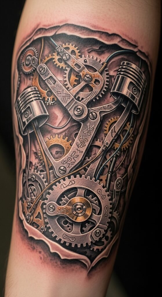 Mechanical Tattoo