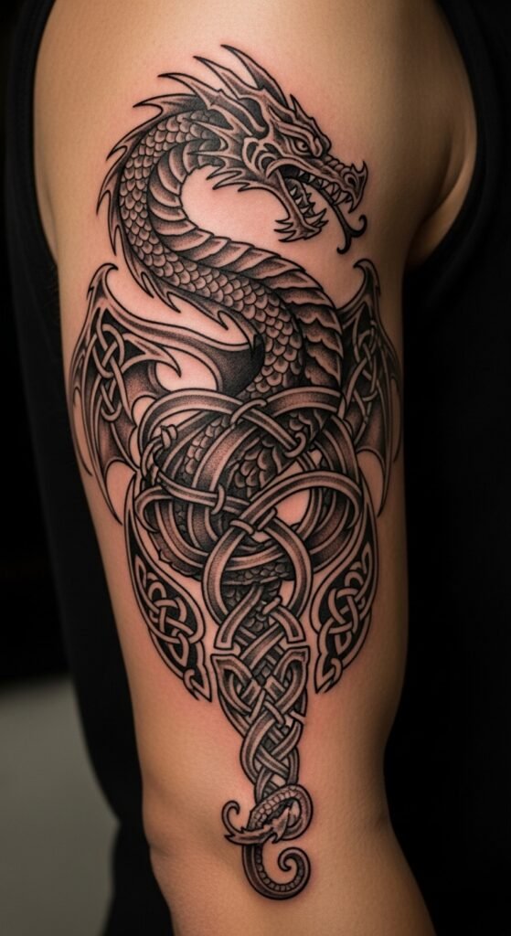 Celtic Dragon Knot