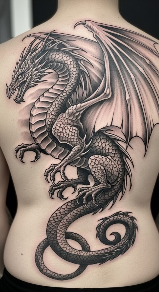 The Black and Grey Dragon