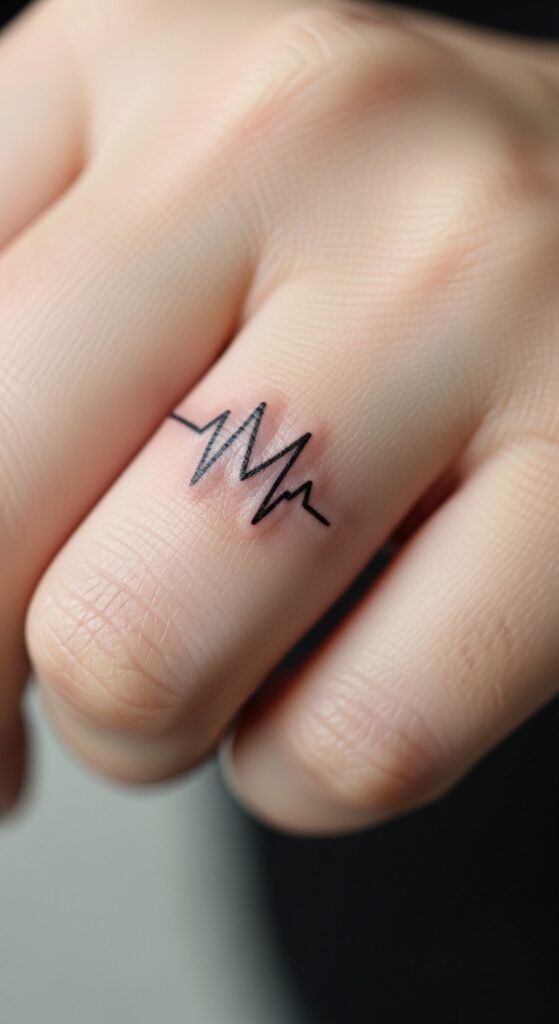 Simple Heartbeat on the Finger